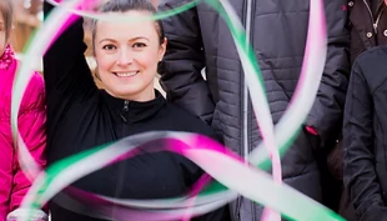 Miruna Timotin is Founder and Head Coach of Rhapsody Rhythmic Gymnastics in Fredericton. (Source: Rhapsody RG)