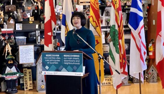 Ginette Petitpas Taylor (Acadia Broadcasting photo)