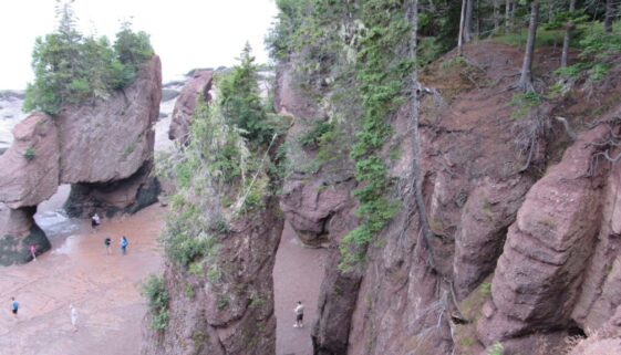 Hopewell Rocks, NB (Photo TDCB)