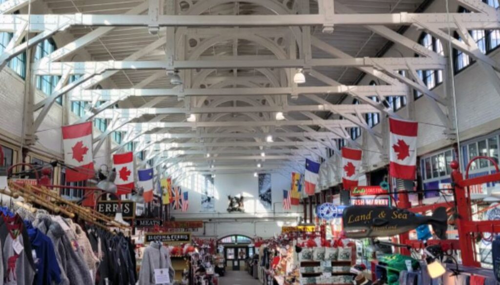 An undated image of The Saint John City Market (Image City of Saint John)