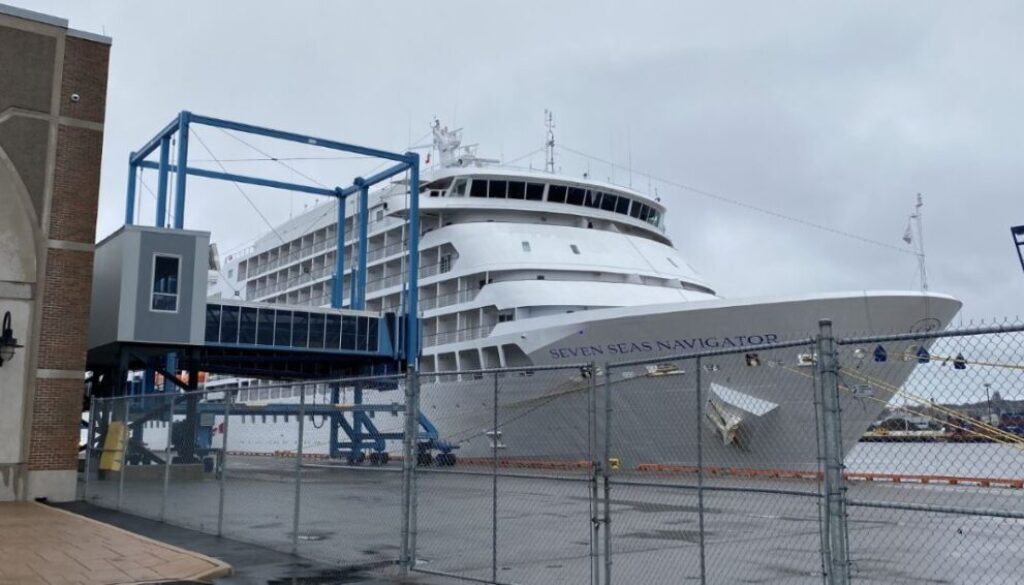 Saint John crusie ship