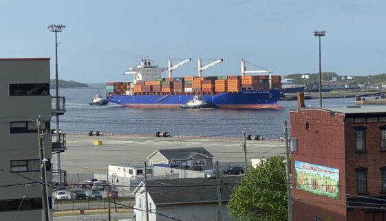 saint john container ship