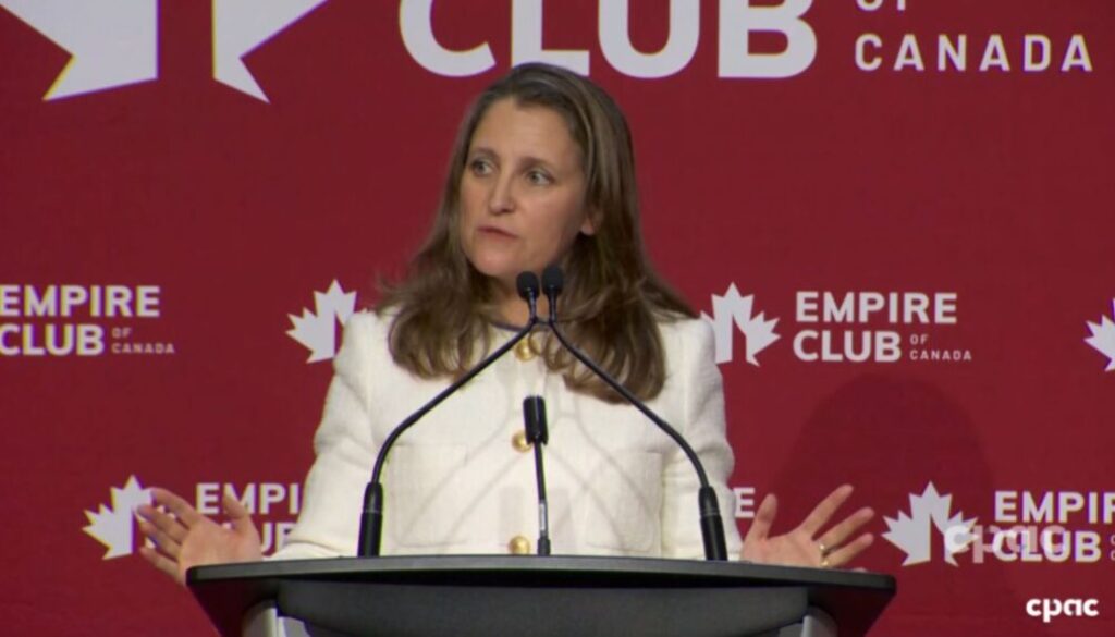 Chrystia Freeland