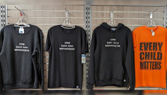 University of New Brunswick clothing line Menahqesk