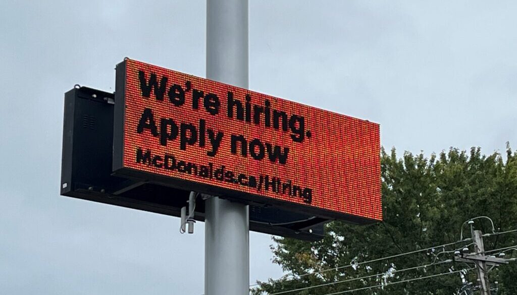 hiring mcdonalds