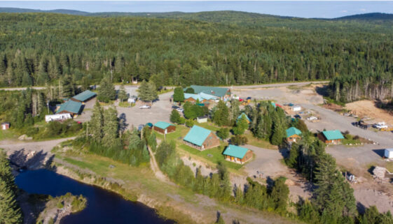 Adairs Wilderness Lodge in Shepody. Image Cushman And Wakefield Atlantic