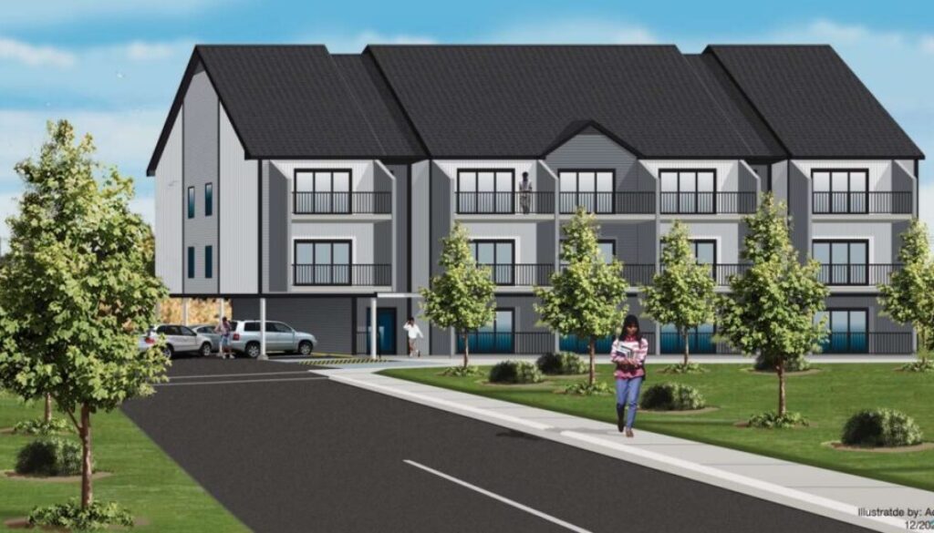 The ropposed building for 84 MacAleese Lane (Courtesy City of Moncton)