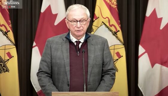 NB Premier Blaine Higgs (YouTube screenshot)