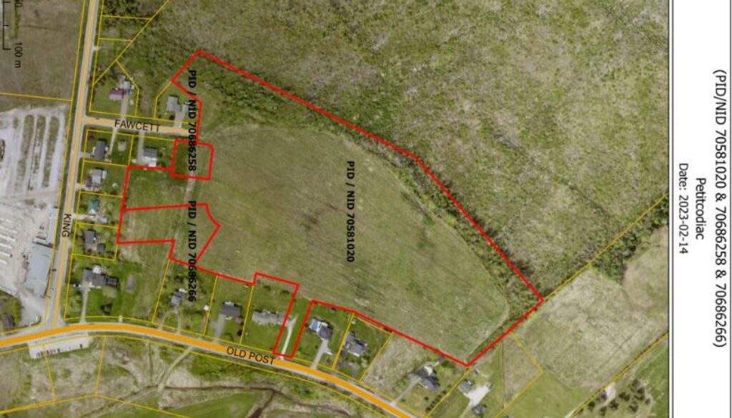 Petitcodiac subdivided