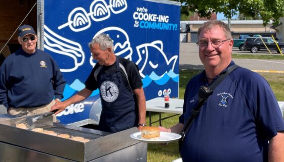 Cooke salmon burger BBQ Saint Andrews Fire Dept May 29 2023 (2)