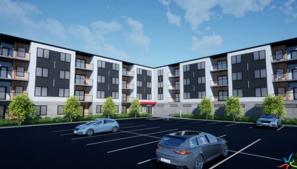 Proposed building at Ryan and Augusta Provided by City of Moncton