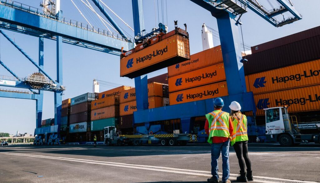 Two new cranes began operating at Port Saint John on June 22, 2023. Image Submitted Port Saint John