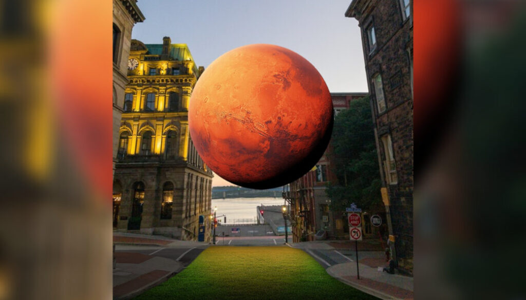 The 2023 edition of the Moonlight Bazaar will once again include both Mars and the moon. Image SubmittedLauchlan Ough